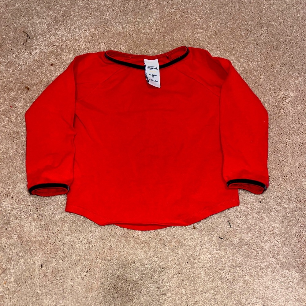 Old navy 2T red shirt